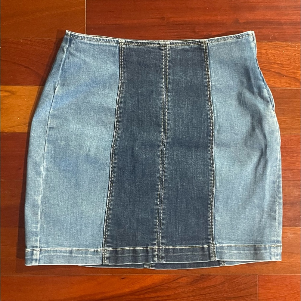 Pacsun Jean Mini Skirt - Picture 1 of 4
